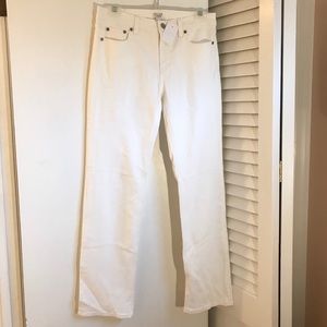 J. Crew White Jeans